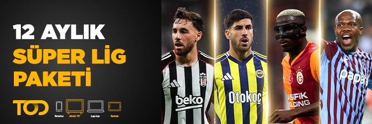 TOD 12 Aylık Süper Lig Paketi